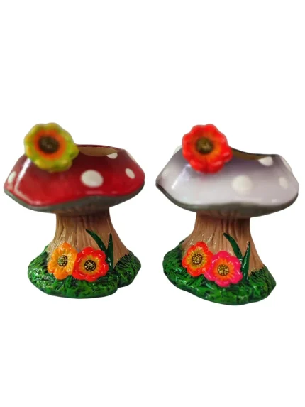 HONGOS CON FLOR 17X15CM